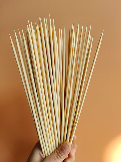 Bamboo Skewers- Hard, eco- Friendly & Multipurpose