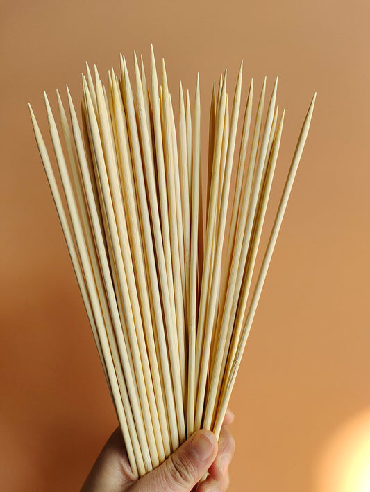 Bamboo Skewers- Hard, eco- Friendly & Multipurpose