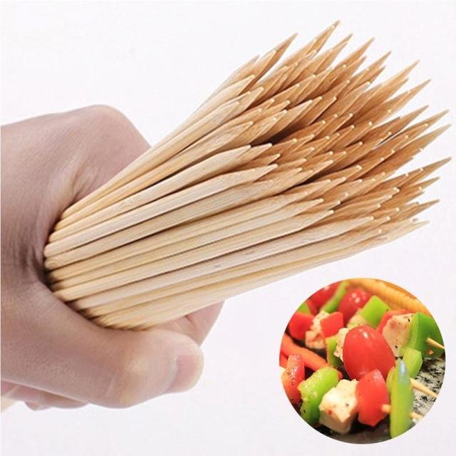 Bamboo Skewers- Hard, eco- Friendly & Multipurpose
