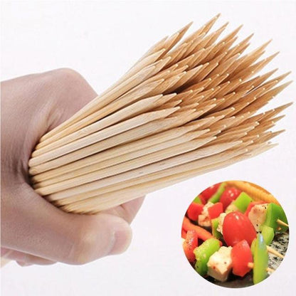 Bamboo Skewers- Hard, eco- Friendly & Multipurpose